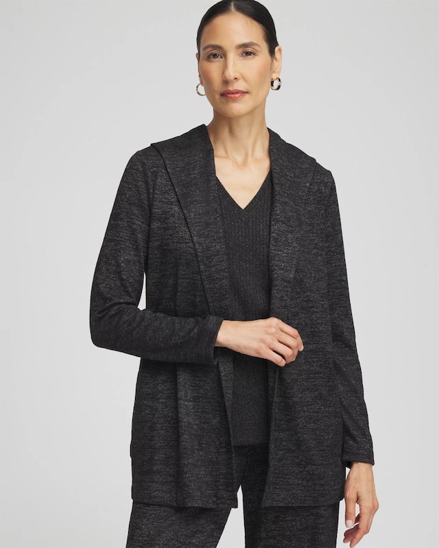 Zenergy Soft Essentials Long Hooded Cardigan